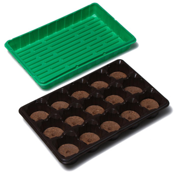 Минипарник для выращивания рассады с торфяными таблетками d-55мм (15 таблеток) + кассета + лоток