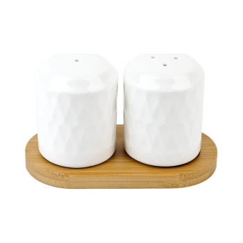 Набор для специй Naturel солонка, перечница, 12,5х6,5х7,5см 