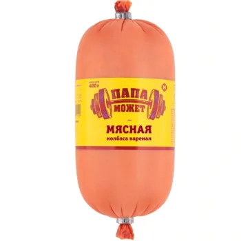 Колбаса Мясная Папа может 0,4кг