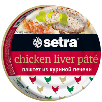 Паштет Setra куриная печень, 100г