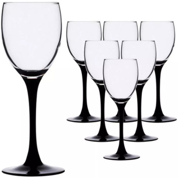 Набор фужеров (бокалов) для вина Luminarc «ДОМИНО» 350мл, 6шт