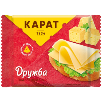 Сыр плавленый Карат Дружба 25%, 130г