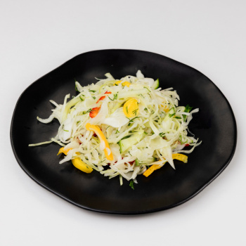 Салат Капуста Перец Огурец