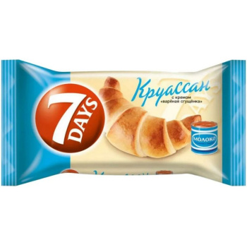 Круассан 7DAYS, крем вареная сгущенка, 65г