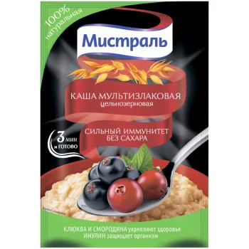 Каша Мистраль Мультизлаковая Сильный иммунитет, 40г