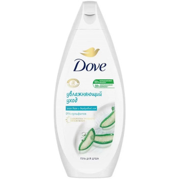 Гель для душа DOVE жен 250мл с алоэ вера и березовым соком