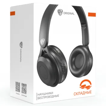 Наушники беспроводные полноразмерные BY Beatra 250мАч BT5.0, чёрный