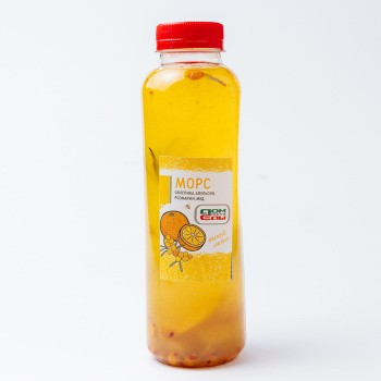 Морс из облепихи с апельсином и медом, 0,5л