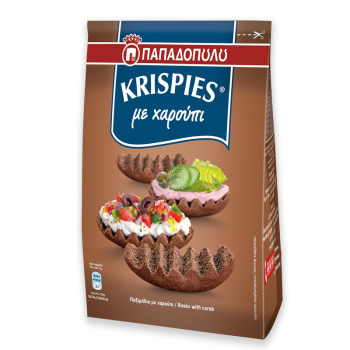 Сухари Krispies с кэробом, 200г