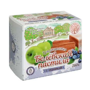 Пастила Белёвская Черника, 200г