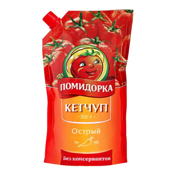 Кетчуп Помидорка Острый, 350г