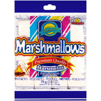 Маршмеллоу Guandy классик белый ванильный, 75г 