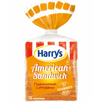 Хлеб Harry's Сандвичный пшеничный
