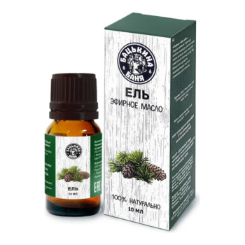 Эфирное масло Ель ТМ Бацькина баня