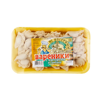 Вареники с картофелем и грибами 0,35кг