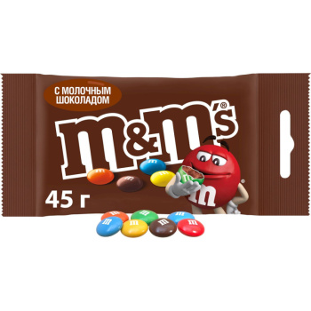 Шоколад M&M's с шоколадом, 45 г