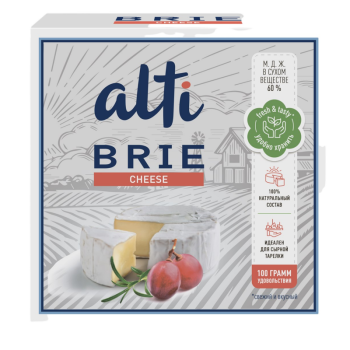 Сыр Бри Alti с плесенью 60% БЗМЖ, 100г