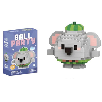 Конструктор Ball Party, коала-круглик, 224 деталей