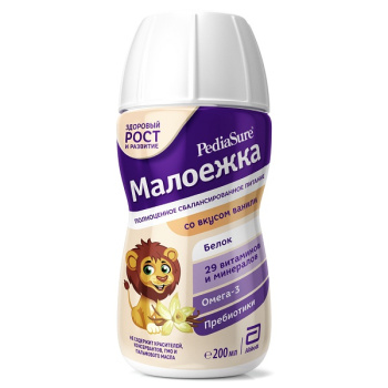 Малоежка_PediaSure_со_вкусом_Ванили_200_мл_