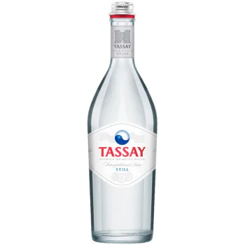 Вода минеральная Tassay Премиум негазированная в стеклянной бутылке, 0,75л