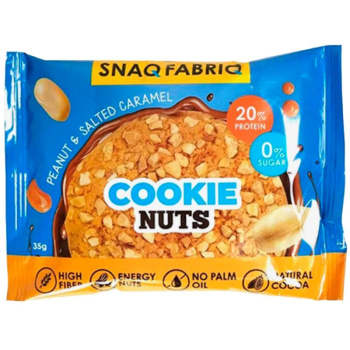 Печенье Snaq Fabrio 35г арахисовый десерт соленая карамель