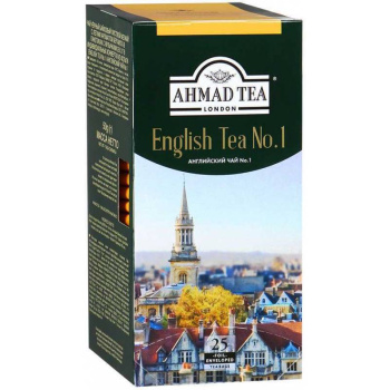 Чай Ahmad Tea English Tea №1 25 пакетиков