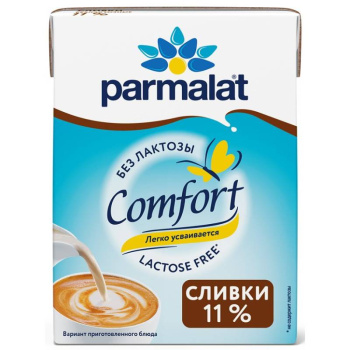 Сливки Пармалат 11% БЗМЖ, 200г