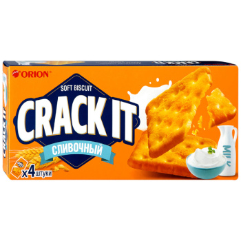 Печенье затяжное Orion Crack It Сливочный, 80г