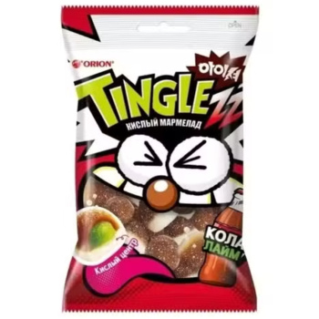 Мармелад жевательный Tingleezz, со вкусом колы и лайма, 50г