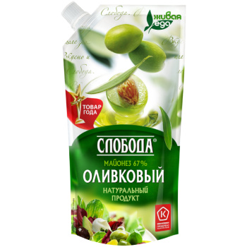 Майонез Слобода Оливковый, 200г