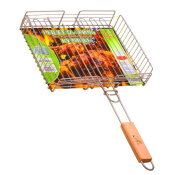 Решетка-гриль для курицы 340х260 нерж РГКЗ