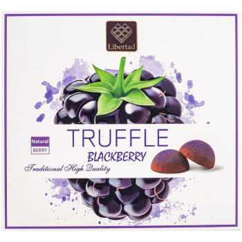 Трюфели Libertad в ежевичной обсыпке, 120г