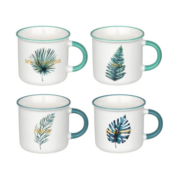 Кружка 350мл фарфор Мексика 4 дизайна 806-104