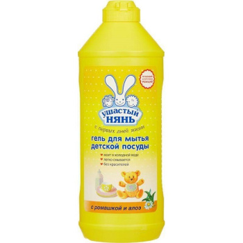 Средство для мытья посуды Ушастый нянь Ромашка 500мл
