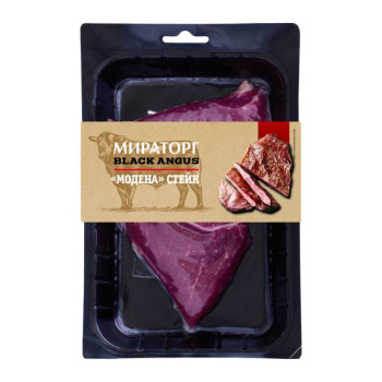 Стейк модена говядина Black Angus охлажденная, Мираторг, 260г