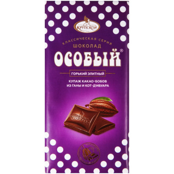 Шоколад Особый Элитный горький, 90г