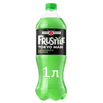 Напиток безалкогольный Frustyle карамбола и яблоко, 1л