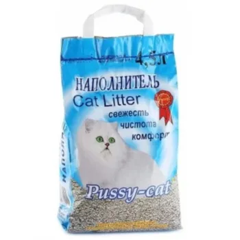 Наполнитель для кошачьих туалетов Pussy-Cat цеолитовый, 4,5л