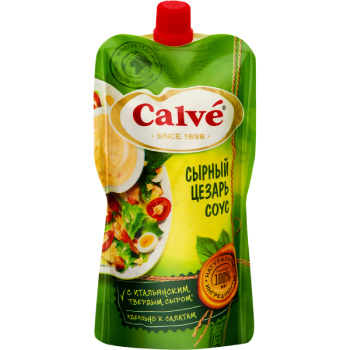 Соус Calve сырный Цезарь, 230г 