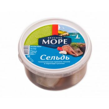 Сельдь кусок пряного посола Вкусное море