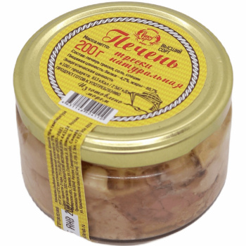 Печень трески Самарский Икорный Дом, 200г 