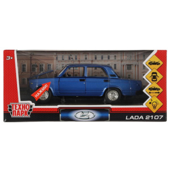 Машина металлическая LADA 2107, 17см, синяя