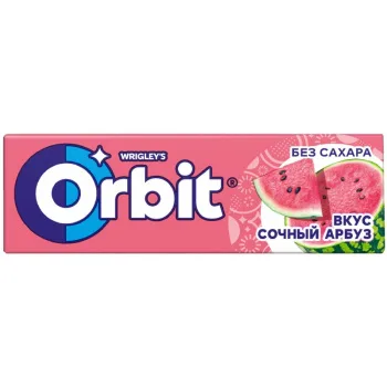 Жевательная резинка Orbit Сочный арбуз, 14 г