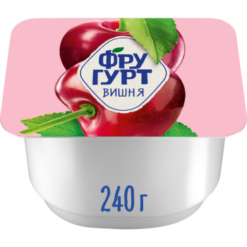 Йогурт Фругурт вишня 2%, 240г