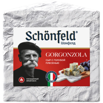 Сыр Горгонзола Schonfeld с голубой плесенью 50%
