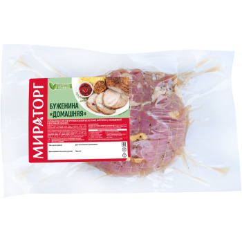 Буженина Домашняя из окорока охлаждённая Мираторг