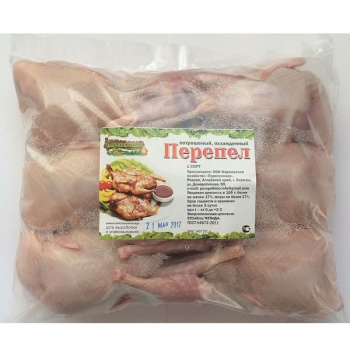 Тушка перепелов 1Сорт охлажд Кьюэгг