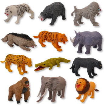 Фигурка-тянучка Sbabam ПОВЕЛИТЕЛИ ДЖУНГЛЕЙ, 12 видов в ассортименте