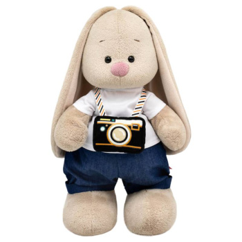 Зайка Ми с фотоаппаратом (малый)