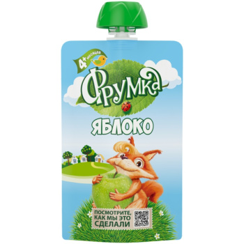 Пюре Фрумка из яблок 90г